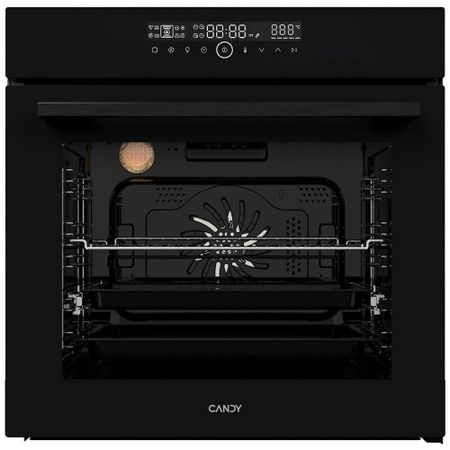 Духовой шкаф электрический встраиваемый Candy COXT12LATBB 595 мм черный духовой шкаф электрический встраиваемый lex edp 093 595 мм кремовый chao000324