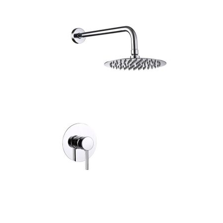 Душевая система ПСМ-СТ-01 встраиваемая с верхним душем без лейки хром (550390)