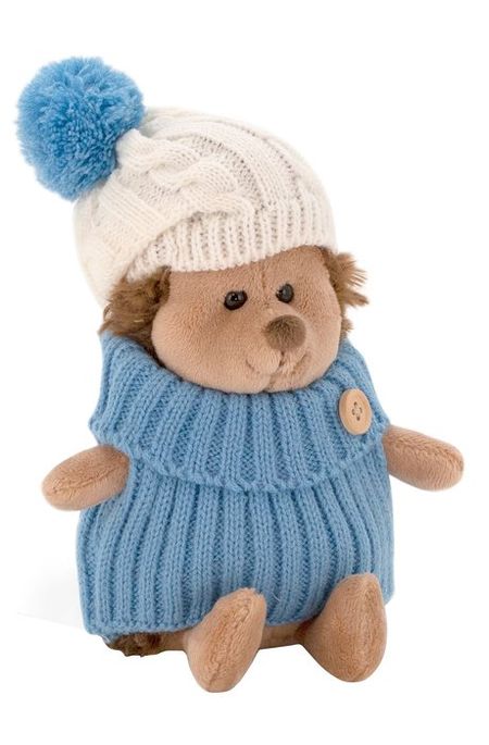 Orange Toys Ежик Колюнчик в шапке с голубым помпоном статуэтка ежик homyl