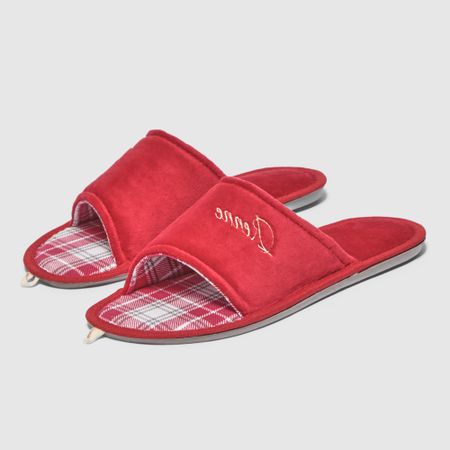 Женские тапочки Renne красные р.39-40 тапочки мужские luckyland закрытый нос р 44 1 пара в ассортименте