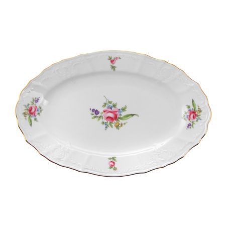 Блюдо Thun 1794 Мейсенский букет 26 см