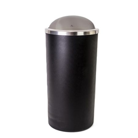 Контейнер для мусора Primanova Lenox с вращающейся крышкой 35 л пластик черный контейнер actuel с крышкой 5 л