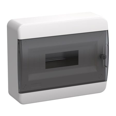 Щит распределительный навесной IEK Tekfor ЩРН-П-12 пластиковый IP41 240х290х102 мм 12 модулей прозрачная дверь пластиковая прозрачная сувенирная коробка