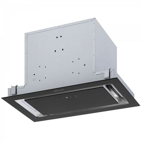 Кухонная вытяжка встраиваемая Krona Selina 600 Glass Black S 60 см черная