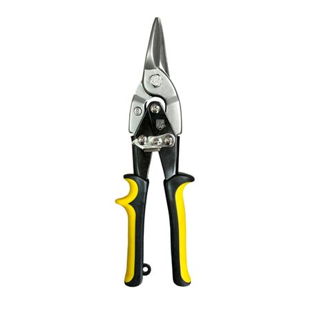 Ножницы по металлу Berger 250 мм прямые с двухкомпонентными рукоятками (BG1233) jarblue ручные гайки din467 gb807 m3 m4 m5 m6 m8 m10