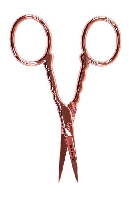 Nikk Mole Pink Gold Scissors nikk mole gold brush 15
