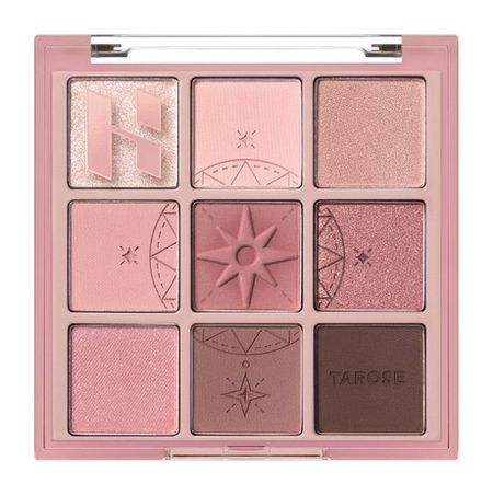 Holika Holika Tarose My Fave Mood Eye Pallete: Rose гобелен с котом и лапами таро