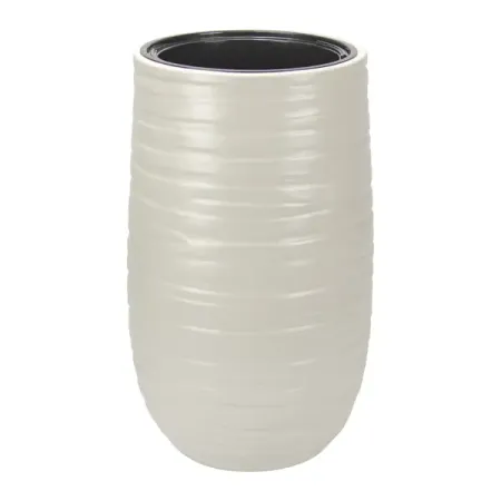 Кашпо для цветов Idea Лайн ø37.5 h62 см v 9 л пластик кремовый