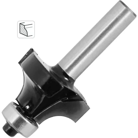 Фреза по дереву кромочная калевочная 1410306 28.6x16 мм хвостовик 8 мм фрезы gm 4e zcc ct