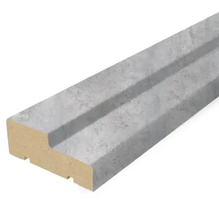 Коробочный брус Виктория 206x7x2.6 см финиш-бумага ламинация цвет серый блокноты alideco 30 шт бумага 4 а