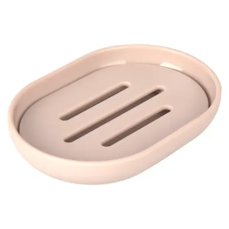 Мыльница Swensa Swanny Fossil4 SWP-8024BPN-04 пластик цвет серо-розовый дозатор для жидкого мыла swensa jolli swp 2416 blk 01 пластик