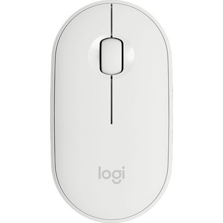 Компьютерная мышь Logitech Pebble M350 белый 910-005716 накладки для мыши logitech g403 g603 g703