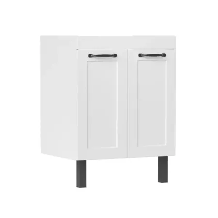 Тумба под раковину напольная Гала 60x56x47.6 см цвет белый