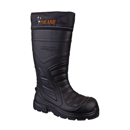 Сапоги рабочие EVA утепленные размер 44-45 черные ГК Спецобъединение Полярис (Сап 106/44-45) рабочие перчатки nmsafety черные полиуретановые
