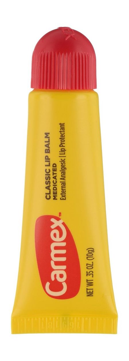 Carmex Medicated Classic Lip Balm Tube вазелин косметический масло наруж фл 100 мл