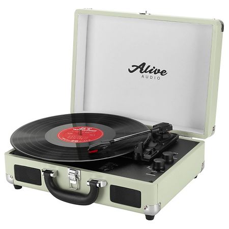 Виниловый проигрыватель ALIVE AUDIO Виниловый проигрыватель GLAM Mist c Bluetooth chzhvan bluetooth трекер для android