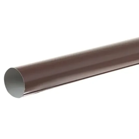 Труба водосточная 3 м 90 мм цвет коричневый