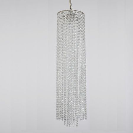 Люстра Arti lampadari stella 30х30х120 никель