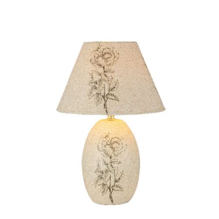 Настольная лампа Arti Lampadari  Canicatti E 4.1.T4 WY лампа настольная rivoli chimera e14 40вт керамика ткань дерево