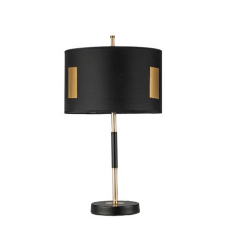 Настольная лампа Arti Lampadari  Oggebio E 4.1.T2 BKG