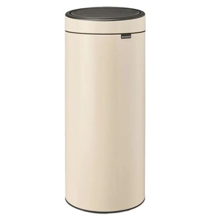 Ведро для мусора Brabantia Touch Bin New с крышкой 30 л металл бежевое