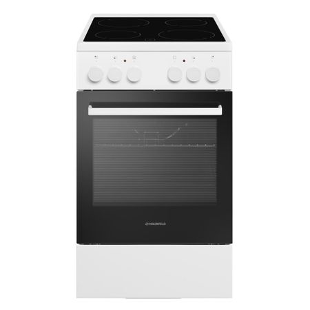 Плита электрическая Maunfeld MEC55CW07 4 конфорки белая плита электрическая hotpoint ariston hs6v5phw 4 конфорки 60х60 см белая