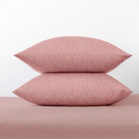 Комплект наволочек Латери (листья), коричневый крем для обуви эффектон миди 45мл коричневый