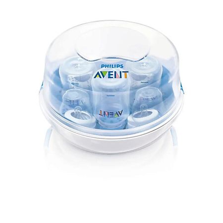 Стерилизатор PHILIPS Паровой стерилизатор для микроволновой печи AVENT SCF281 конденсатор для микроволновой печи galanz midea samsung 0 95 мкф 2100 в