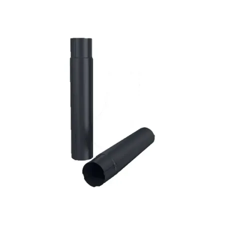 Труба соединительная ø90 мм темно-серый