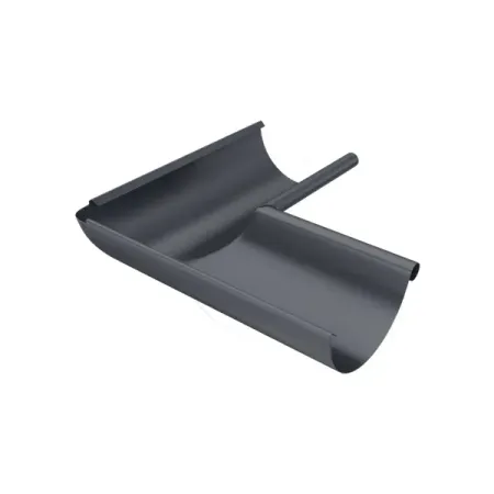 Угол желоба внутренний Ø125 мм темно-серый угол внутренний 25х16мм венге 4шт