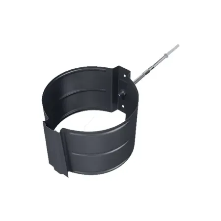 Крепление трубы Ø90 мм темно-серое hafele крепление к сплошному фасаду 372 64 990