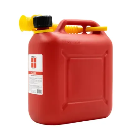 Канистра ГСМ Oktan Классик 10 л пластик крышка форсунки омывателя фар автомобиля r