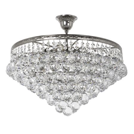 Люстра хрустальная Arti Lampadari CASTELLANA E 1.3.46.501 N белая стеклянная люстра nordic 3 5 6 8 головок 220в