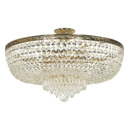 Люстра хрустальная Arti Lampadari NONNA E 1.3.50.503 G белая стеклянная люстра nordic 3 5 6 8 головок 220в