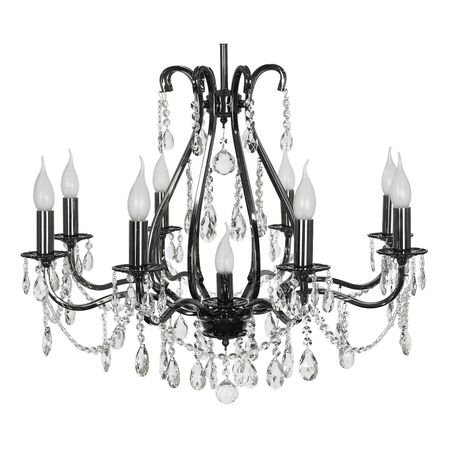 Люстра хрустальная на цепи Arti Lampadari ERCOLANO E 1.1.8.601 N