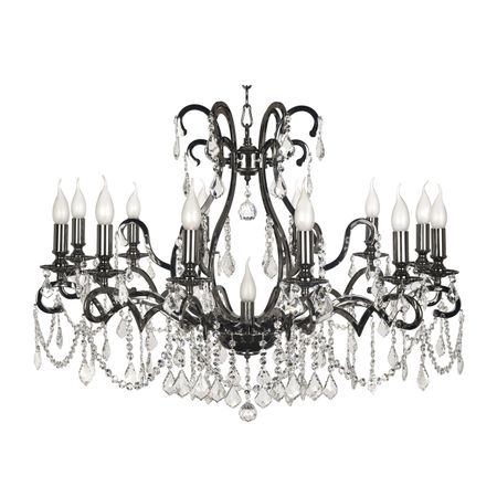 Люстра хрустальная на цепи Dio D'Arte ISOLA E 1.1.12.600 NB