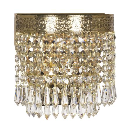 Бра Arti Lampadari Santa E 2.10.600 GB фары линзы стеклянные маски прозрачный абажур абажур крышка передней фары автомобиля для hyundai santa fe cm 2007 2012