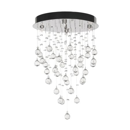 Люстра хрустальная Dio D'Arte TESORO H 1.4.35.200 N белая стеклянная люстра nordic 3 5 6 8 головок 220в