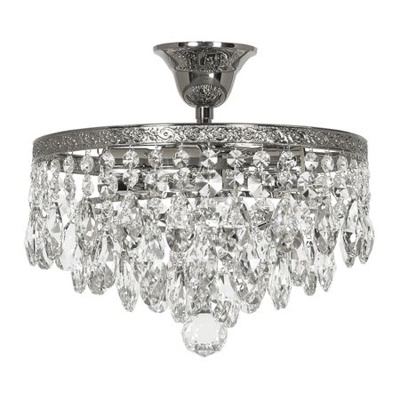 Люстра хрустальная Arti Lampadari CASTELLANA E 1.3.30.601 N белая стеклянная люстра nordic 3 5 6 8 головок 220в