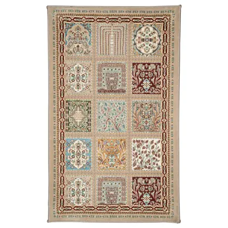 Ковер Mosaic 50x80 см полиэстер цвет бежевый наволочки zuexvofy 50x70 50x75 50x80 см красный полиэстер