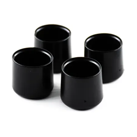 Заглушка на мебельную ножку KONSENSA 30 мм круглые пластик цвет черный 4 шт. круглые значки zenless game hugo vlad