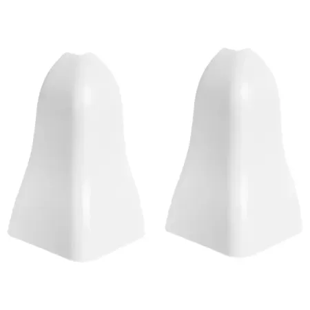 Уголок наружный для плинтуса Pro Дом «Белый» высота 55 мм 2 шт. уголок алюминиевый белый 20x20x1 5х2000мм