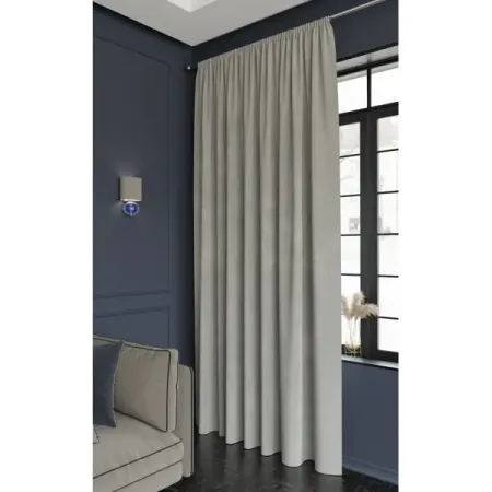 Штора на ленте Sky 200x280 см цвет светло-бежевый горизонтальная штора из полиэстера для кухни