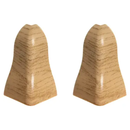 Уголок наружный для плинтуса Pro Дом «Дуб Беленый» высота 55 мм 2 шт. уголок 135 градусов высота 150 дуб ниагара 19 1302 35