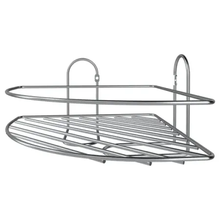 Полка для ванной Lemer Nil 23x12 см металл цвет хром