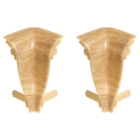 Уголок внутренний для плинтуса Pro Дом «Дуб Беленый» высота 55 мм 2 шт. уголок 135 градусов высота 150 дуб ниагара 19 1302 35