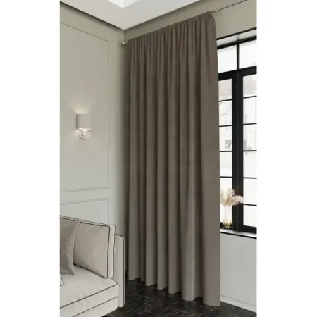 Штора на ленте Sky 200x280 см цвет какао горизонтальная штора из полиэстера для кухни