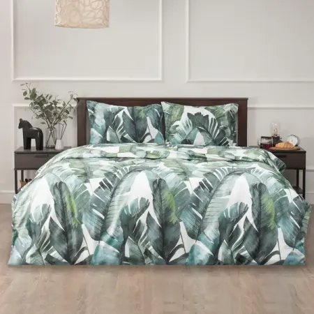 Комплект постельного белья Amore Mio Спиннеу евро полисатин зеленый комплект постельного белья sofi de marko руби разно ный евро