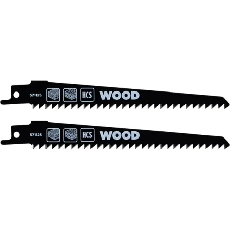 Полотно для сабельной пилы по дереву KWB 571125, 2 шт. лезвия для ленточной пилы sk5 3 шт