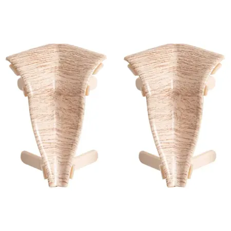 Уголок внутренний для плинтуса Pro Дом «Дуб Ривьера» высота 55 мм 2 шт. уголок 135 градусов высота 150 дуб ниагара 19 1302 35